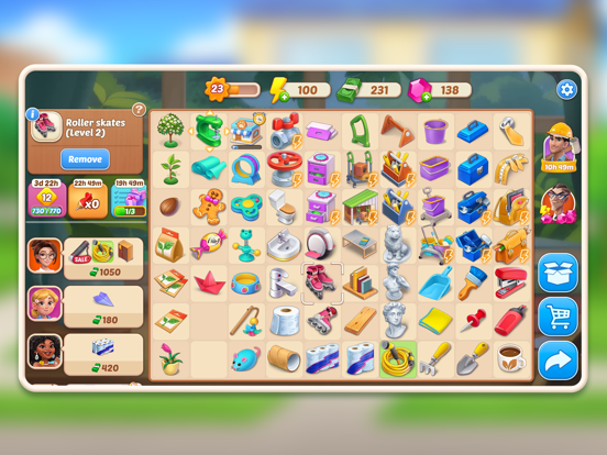 DesignVille: Merge & Design screenshot 1