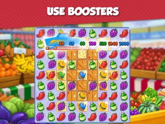 Supermarket Mania® - Match 3 screenshot 1